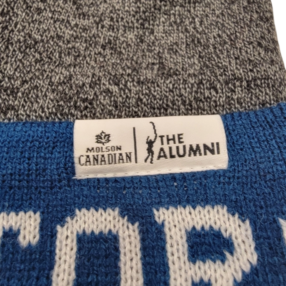 Toronto Maple Leafs Mats Sundin Molson Canadian Beer Alumni Winter Hat Toque - Picture 15 of 16